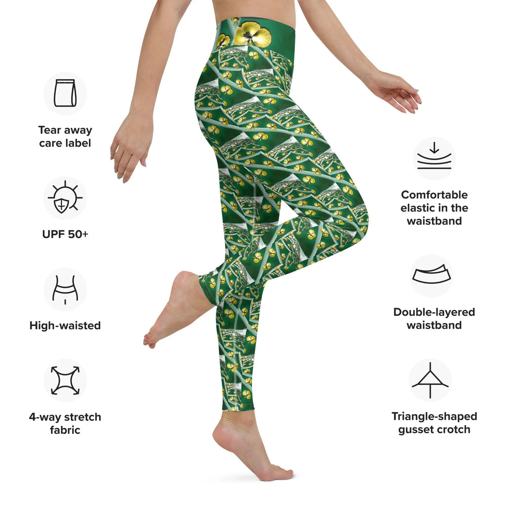 "Lucky Shamrock" Collection - St. Patrick's Day Yoga Leggings ZKoriginal