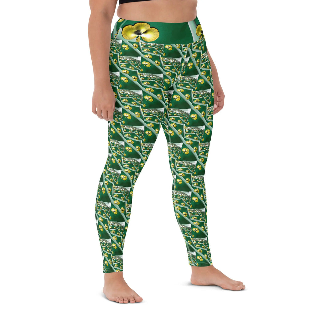 "Lucky Shamrock" Collection - St. Patrick's Day Yoga Leggings ZKoriginal