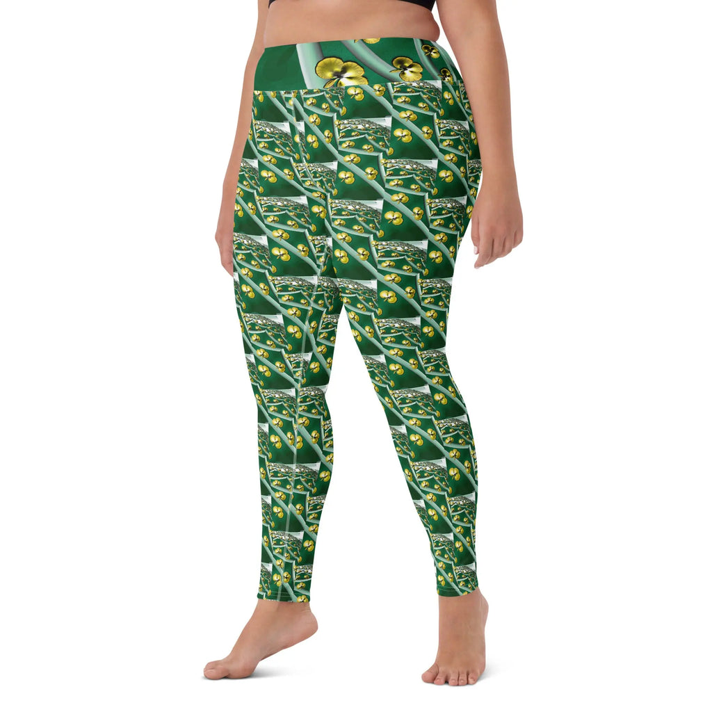 "Lucky Shamrock" Collection - St. Patrick's Day Yoga Leggings ZKoriginal