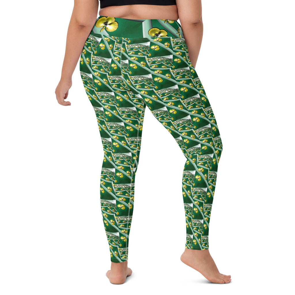 "Lucky Shamrock" Collection - St. Patrick's Day Yoga Leggings ZKoriginal