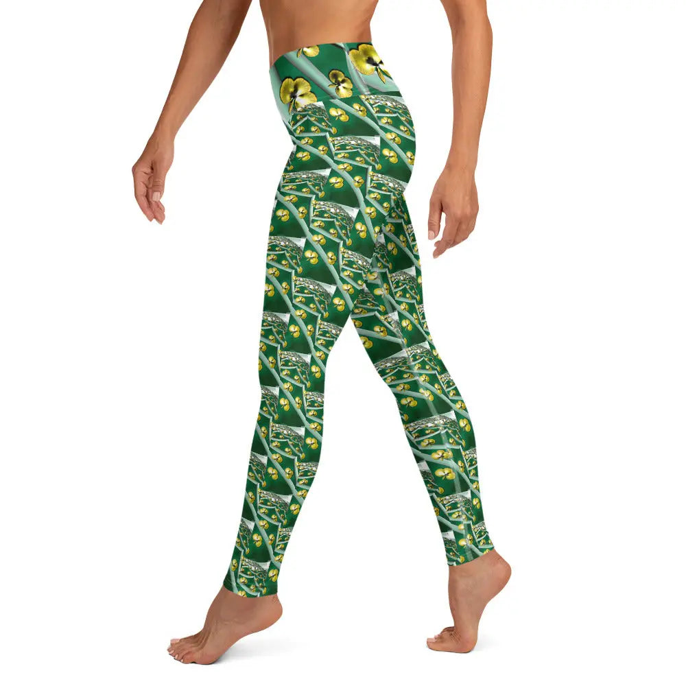 "Lucky Shamrock" Collection - St. Patrick's Day Yoga Leggings ZKoriginal