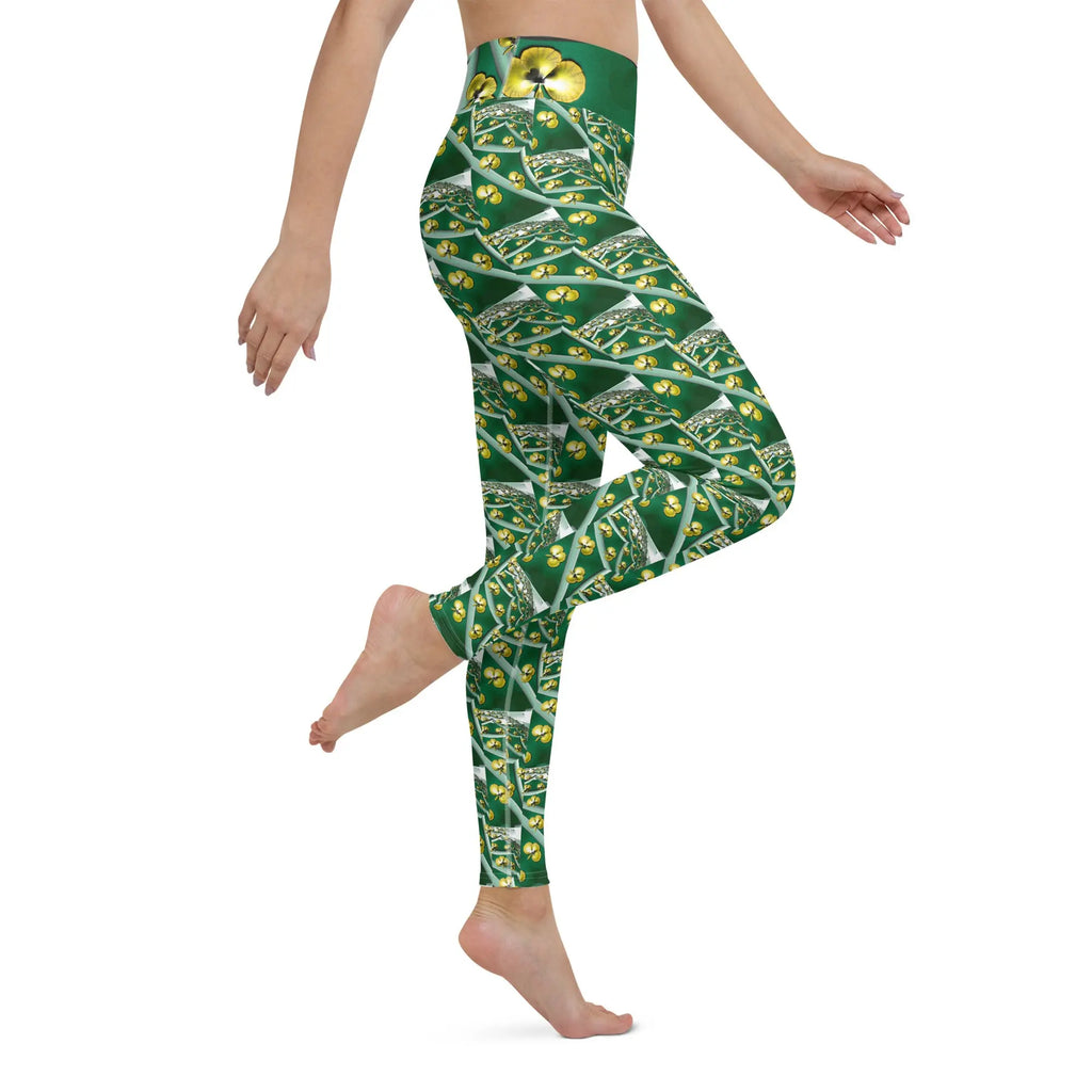 "Lucky Shamrock" Collection - St. Patrick's Day Yoga Leggings ZKoriginal