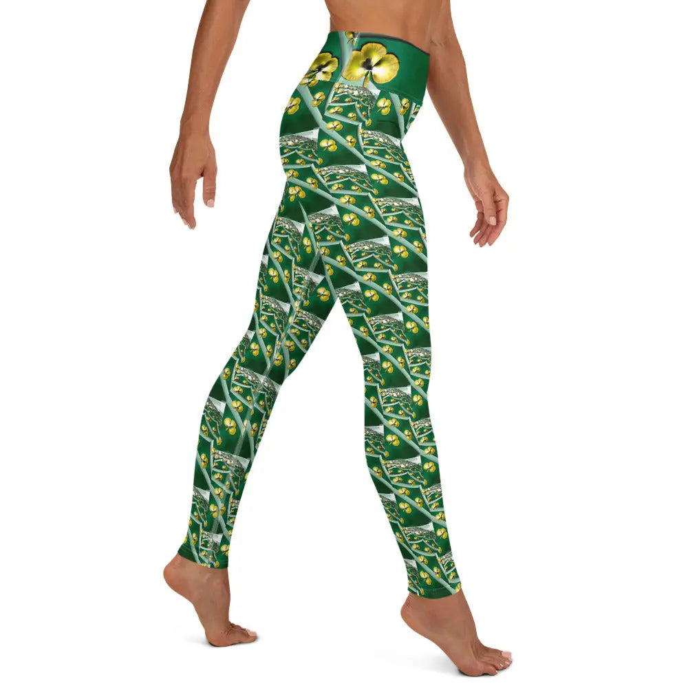"Lucky Shamrock" Collection - St. Patrick's Day Yoga Leggings ZKoriginal