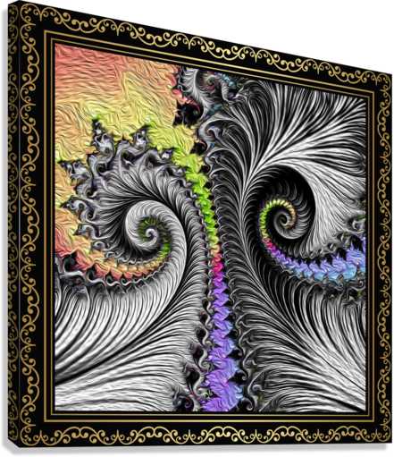 Luxuries Fractal Art "Extravaganza" ZKoriginal