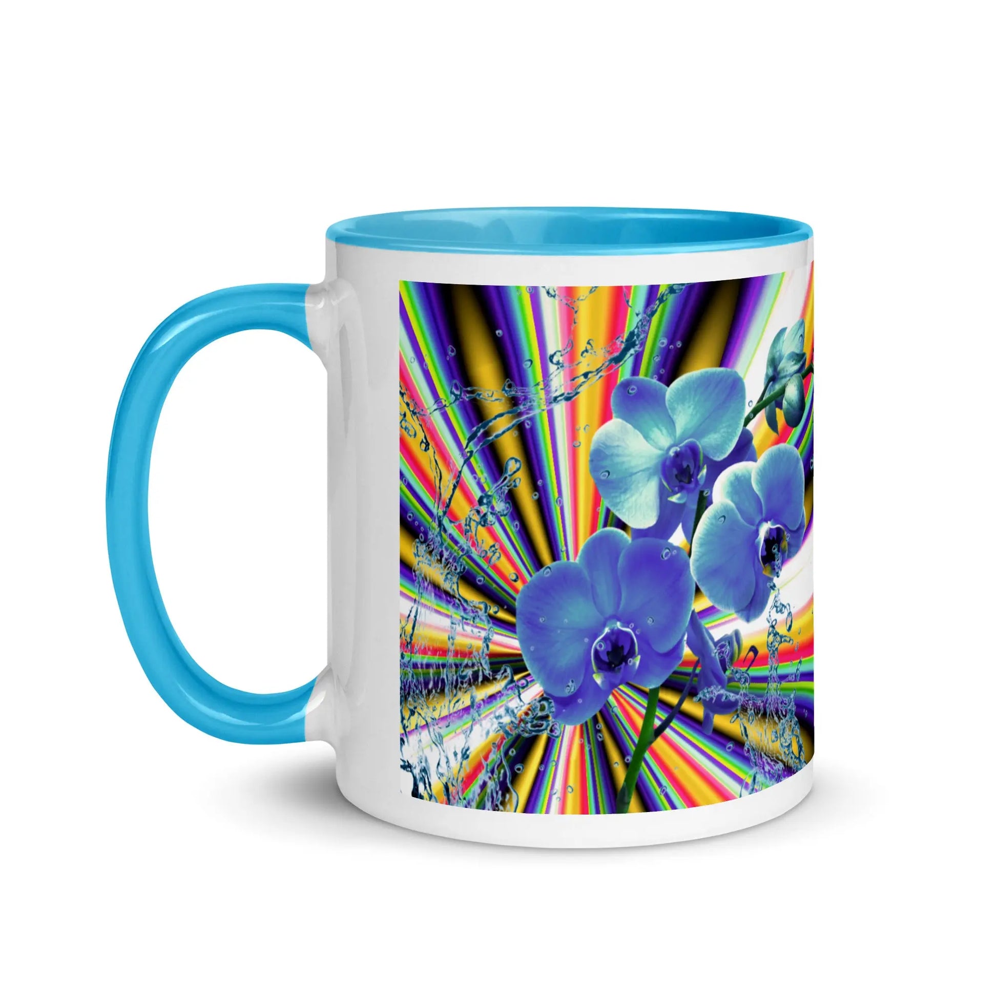 "Magical Orchids" Mug with Color Inside ZKoriginal