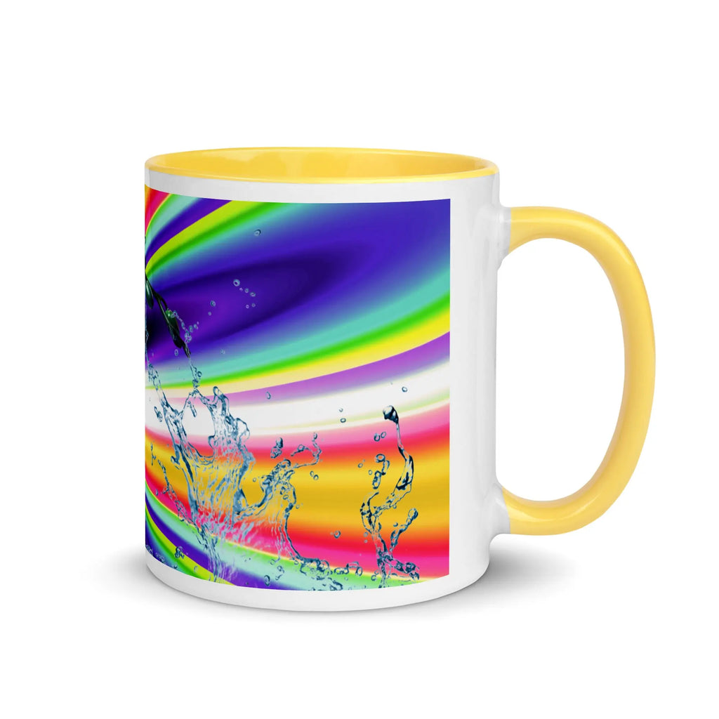 "Magical Orchids" Mug with Color Inside ZKoriginal