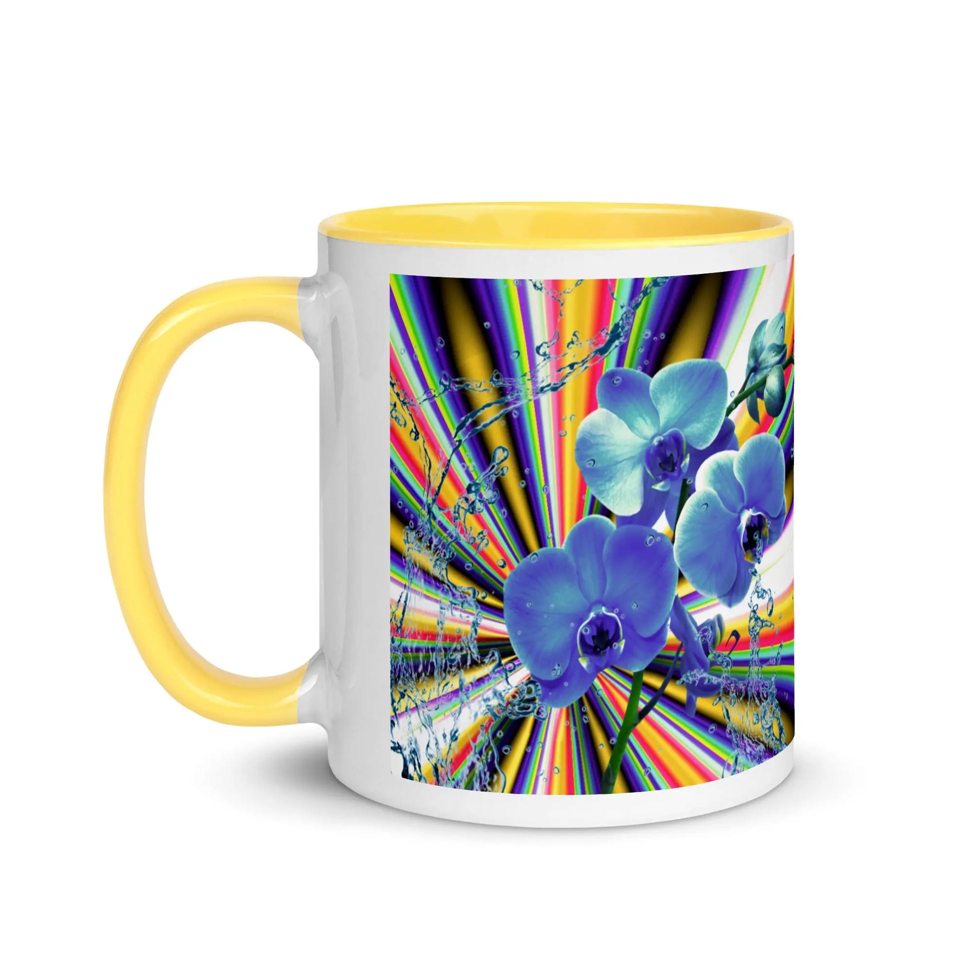 "Magical Orchids" Mug with Color Inside ZKoriginal