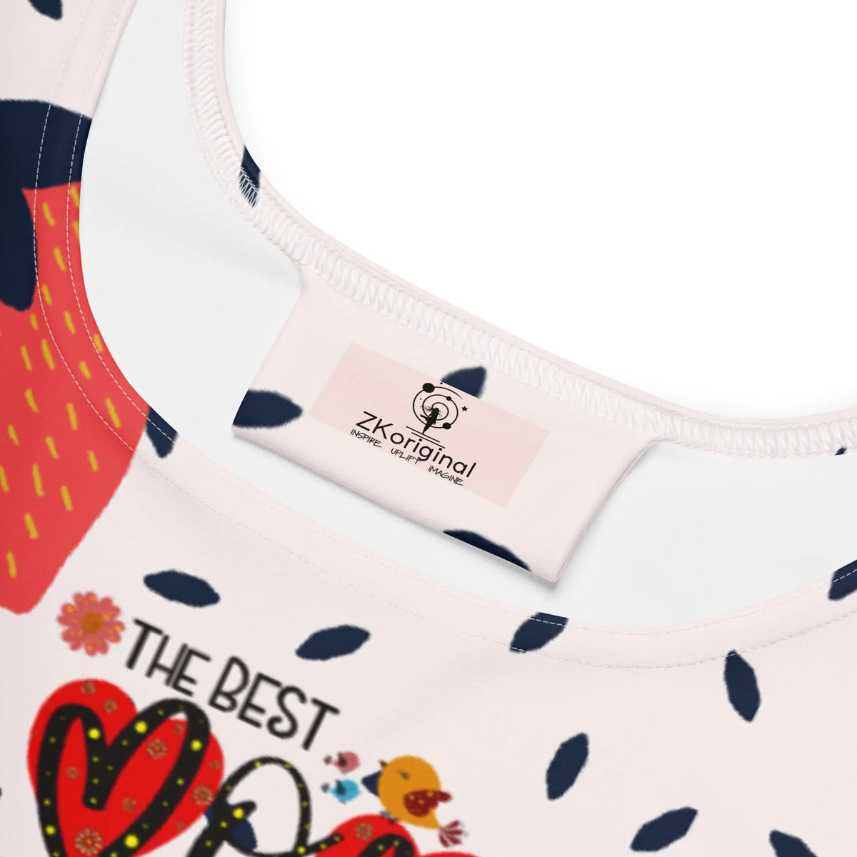 "Mothers' Day" Collection - Best Mom Skater Dress ZKoriginal
