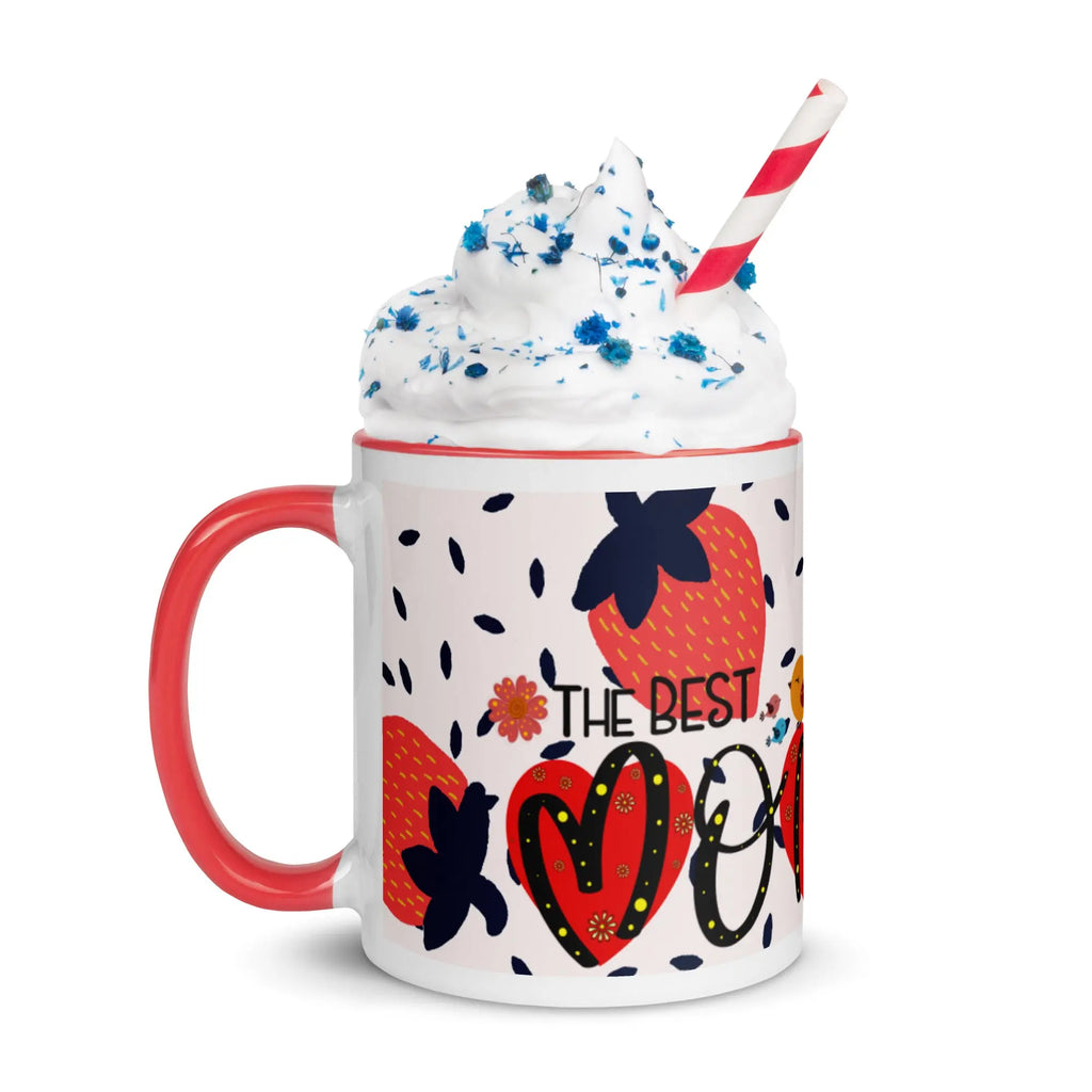 "Mothers' Day" Collection - Strawberry Mug with Color Inside ZKoriginal