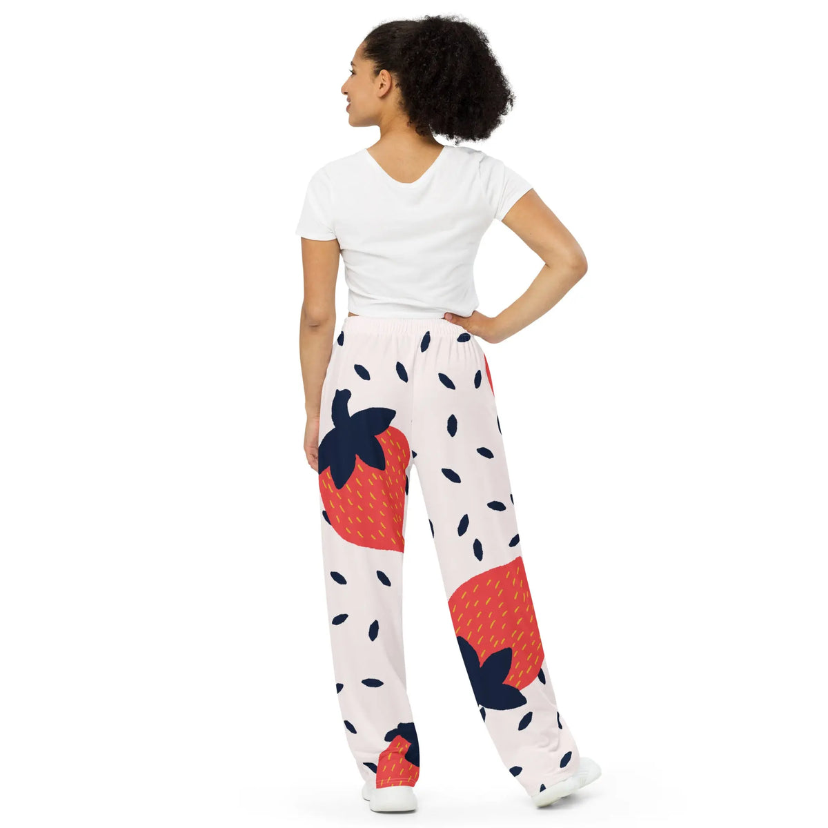 "Mothers' Day" Collection - Strawberry Wide Leg Pants ZKoriginal