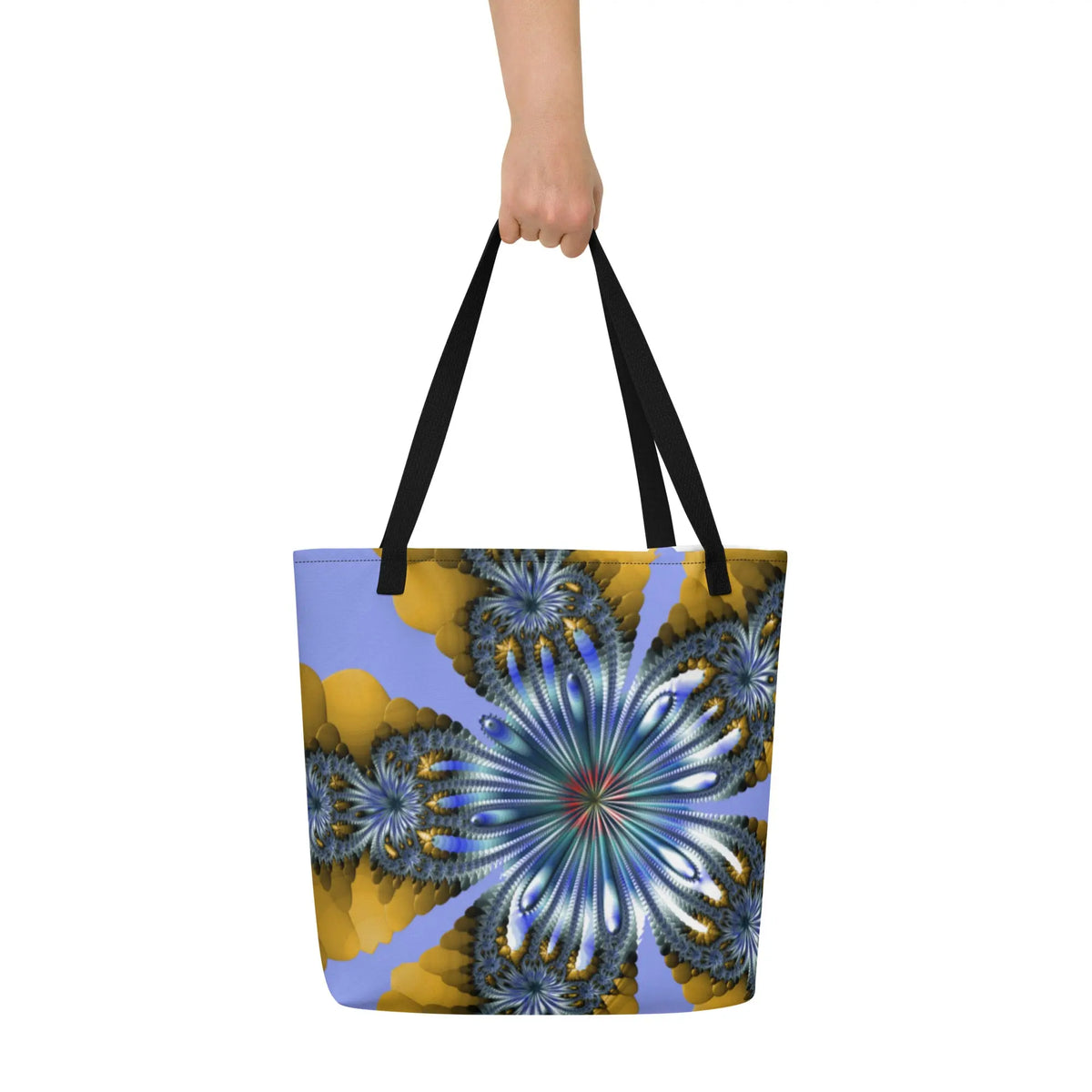 "Mystical Expansion" Collection - All-Over Print Large Tote Bag ZKoriginal