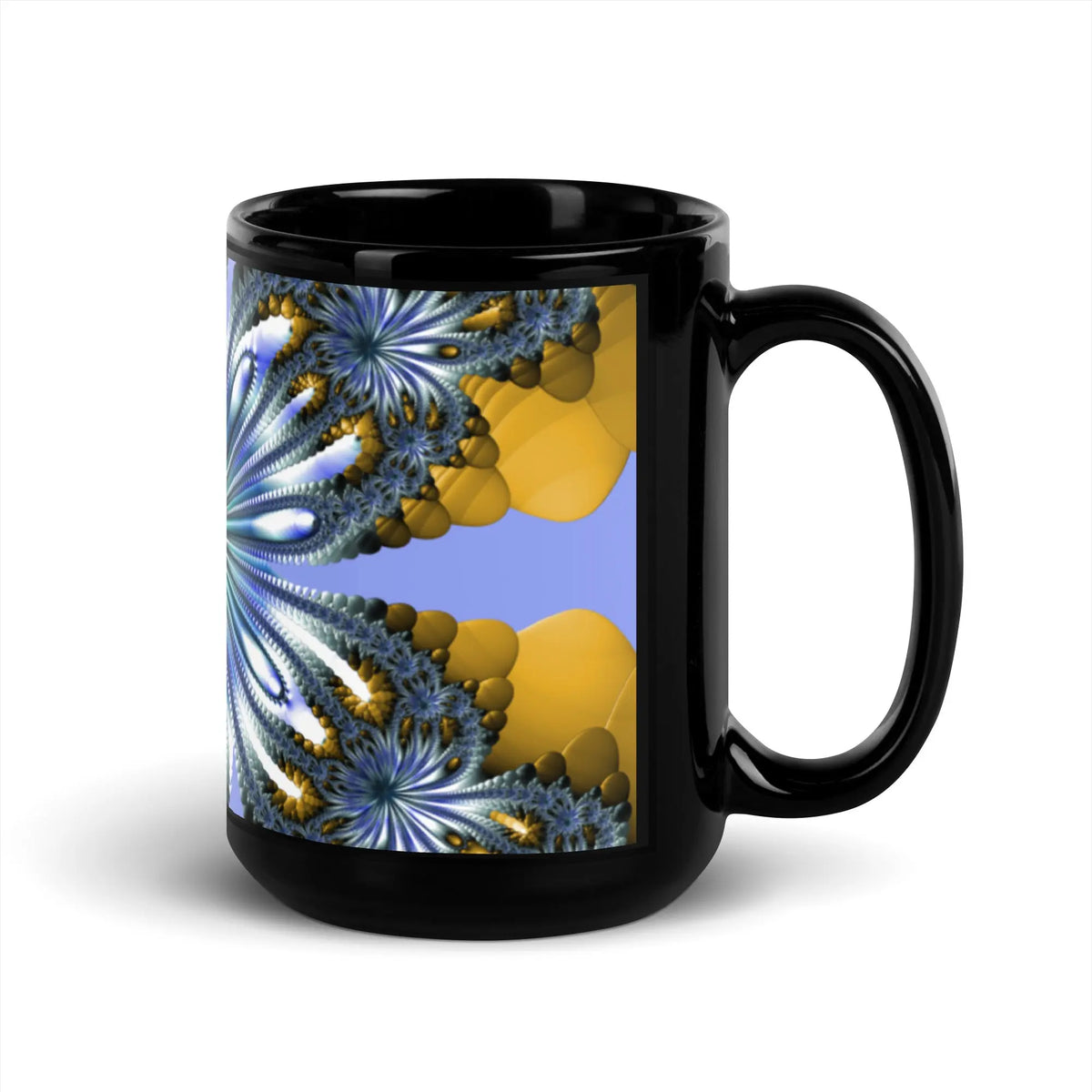 "Mystical Expansion" Collection - Black Glossy Mug ZKoriginal