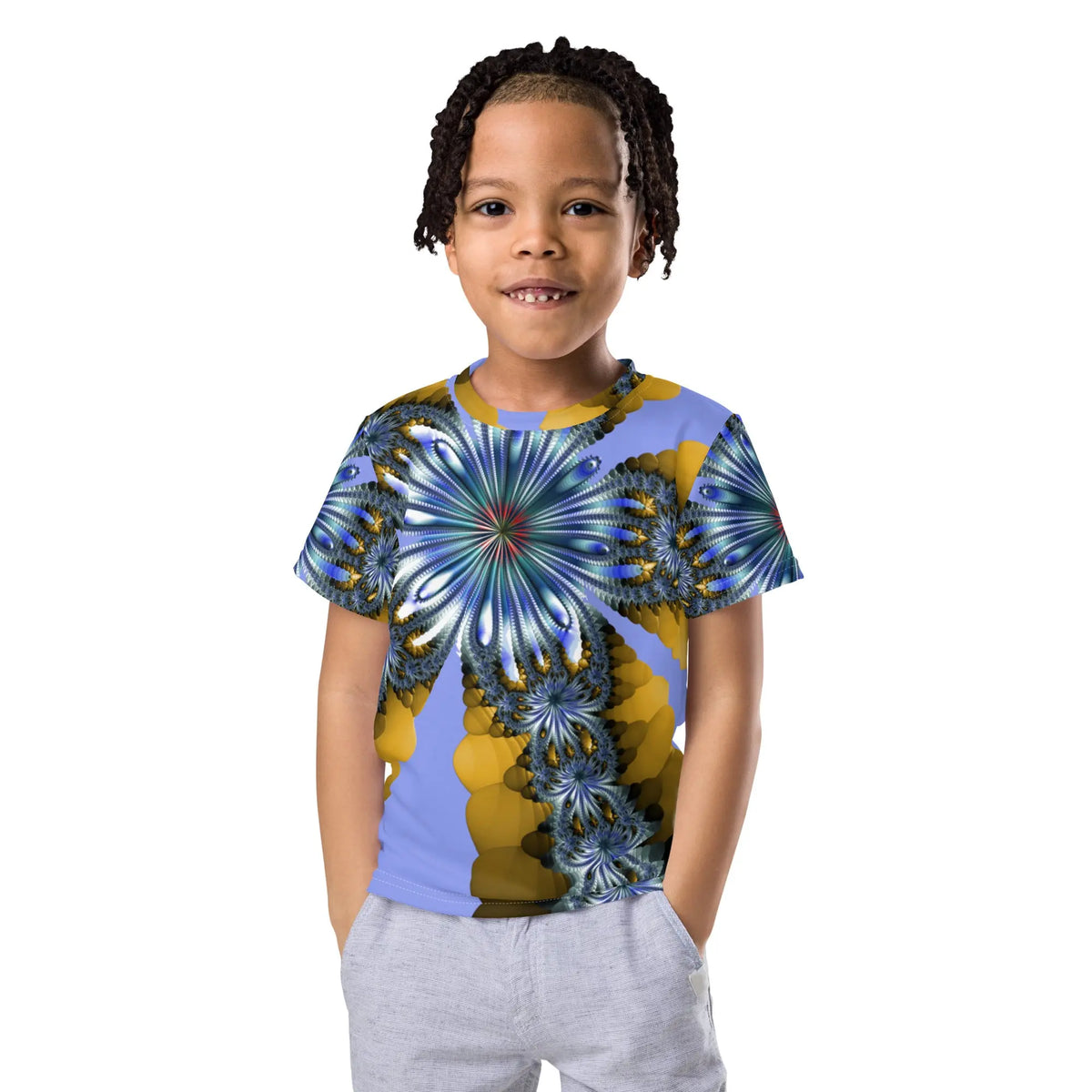 "Mystical Expansion" Collection - Kids Crew Neck T-Shirt ZKoriginal