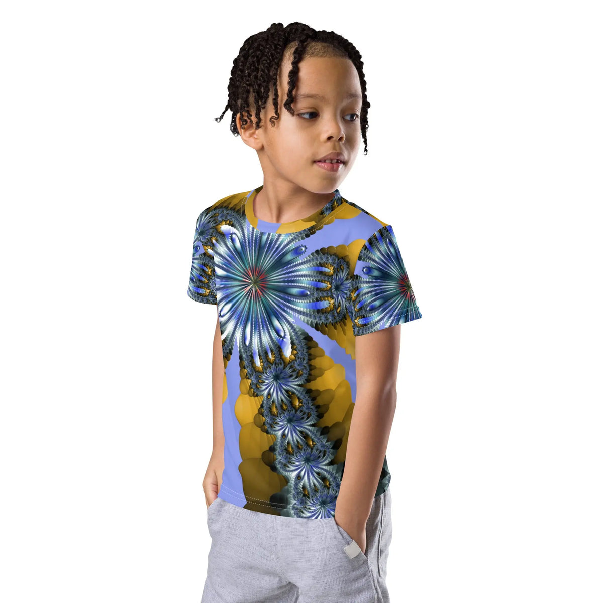 "Mystical Expansion" Collection - Kids Crew Neck T-Shirt ZKoriginal