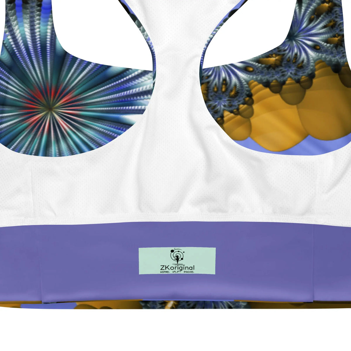 "Mystical Expansion" Collection - Longline Sports Bra ZKoriginal