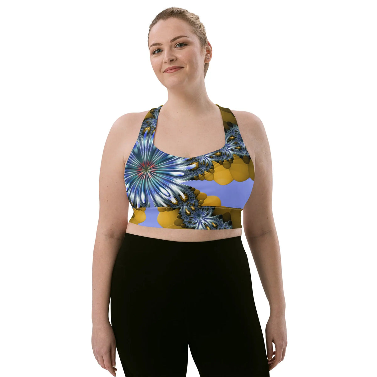 "Mystical Expansion" Collection - Longline Sports Bra ZKoriginal