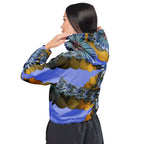 "Mystical Expansion" Collection - Womens Cropped Windbreaker ZKoriginal