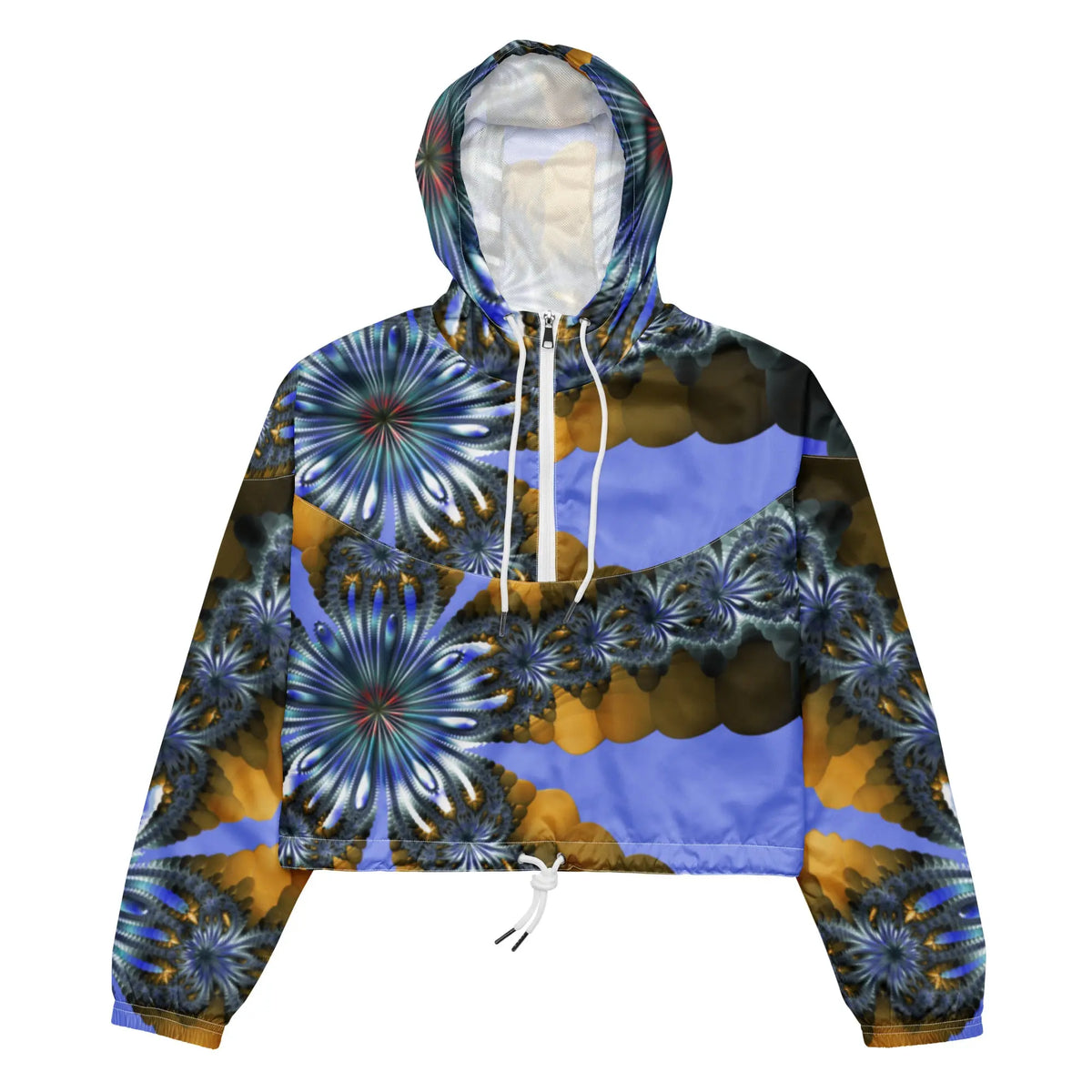 "Mystical Expansion" Collection - Womens Cropped Windbreaker ZKoriginal