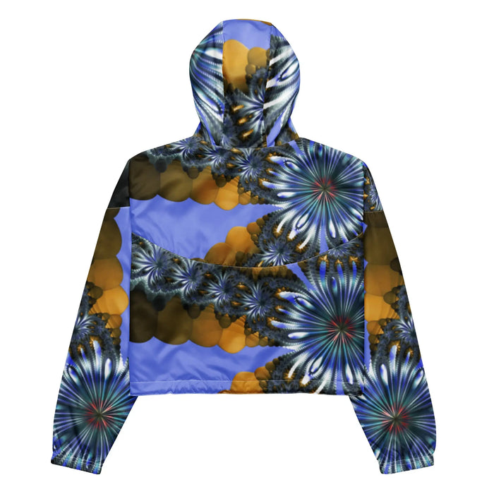 "Mystical Expansion" Collection - Womens Cropped Windbreaker ZKoriginal