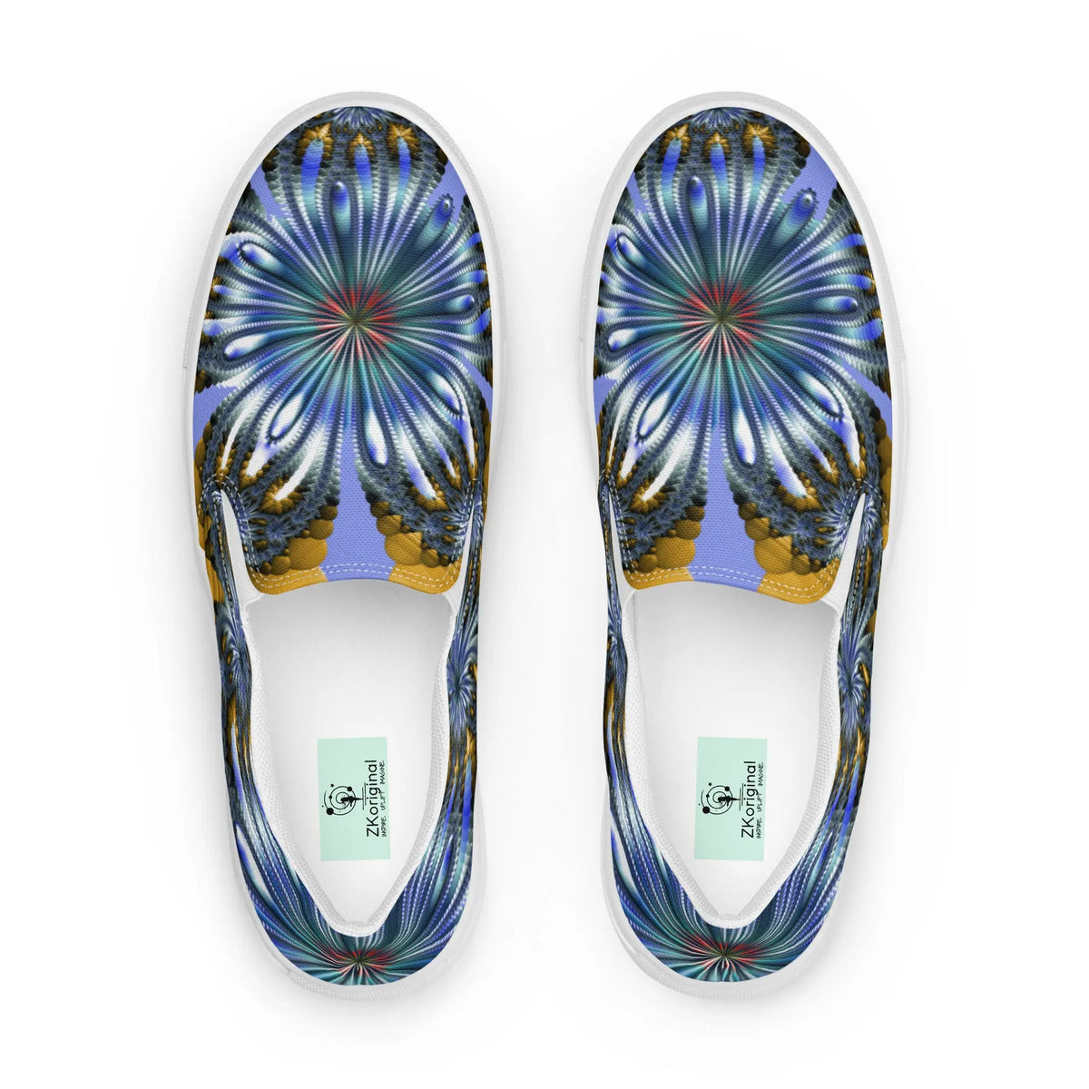 "Mystical Expansion" Collection - Womens Slip On Canvas Shoes ZKoriginal