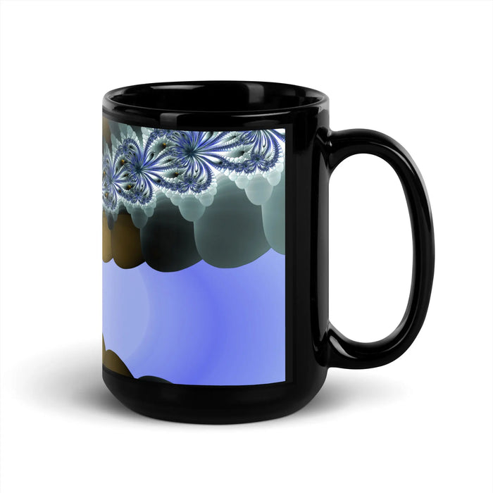 "Mystical Expansion" Collection- Black Glossy Mug ZKoriginal