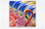 Pink Flamingo Home Decor "Flamingos in Love" ZKoriginal