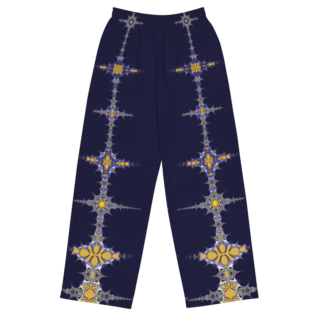 "Purple Pike" Collection - All Over Print Unisex Wide Leg Pants ZKoriginal