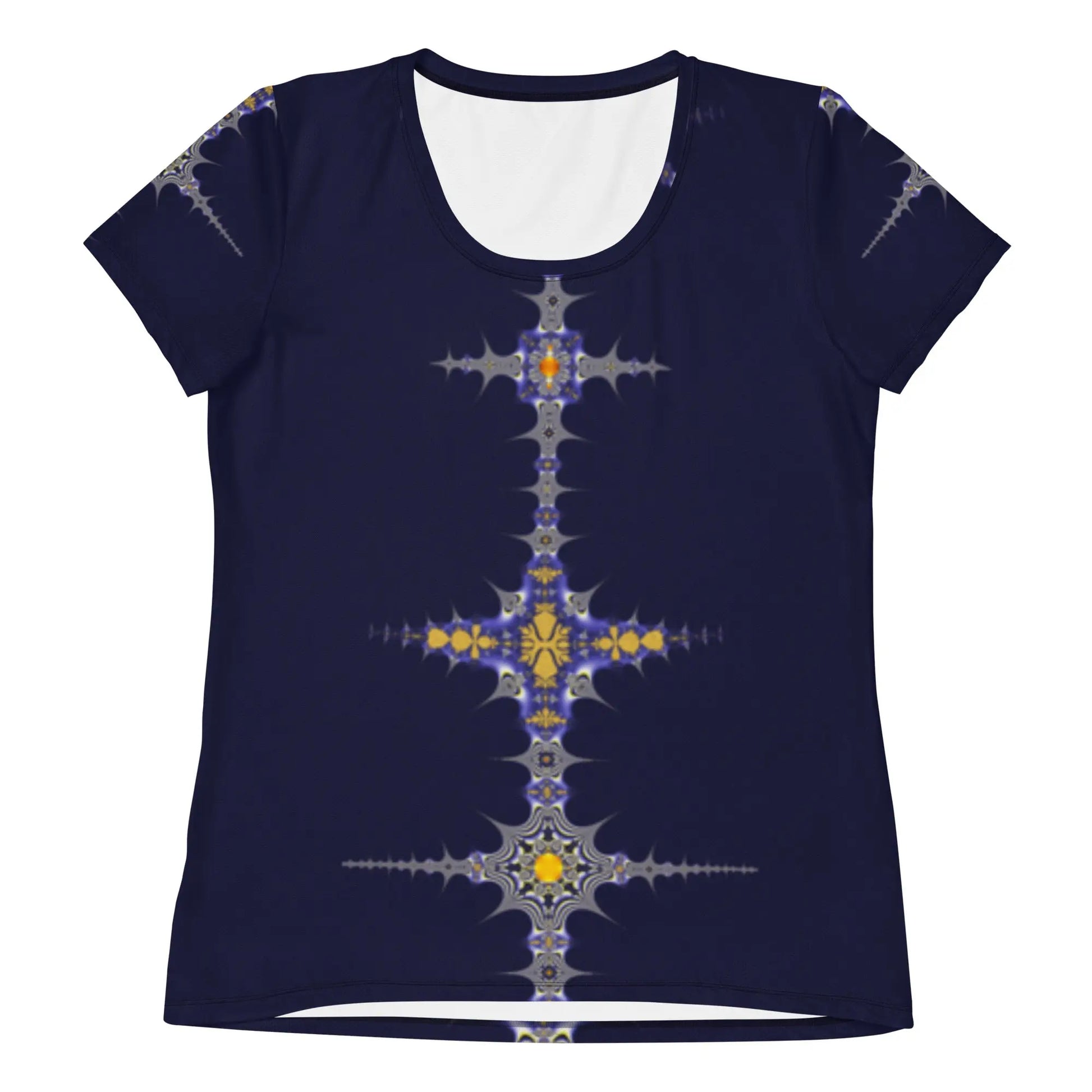 "Purple Pike" Collection - All-Over Print Women's Athletic T-shirt ZKoriginal