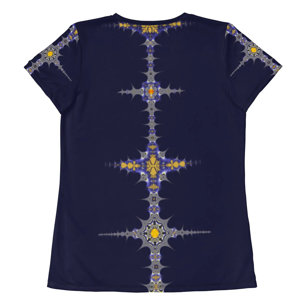 "Purple Pike" Collection - All-Over Print Women's Athletic T-shirt ZKoriginal