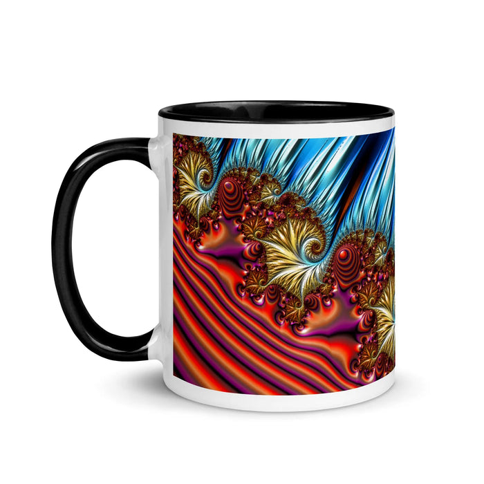 "Romance of the Sea and Sand" Mug with Color Inside ZKoriginal