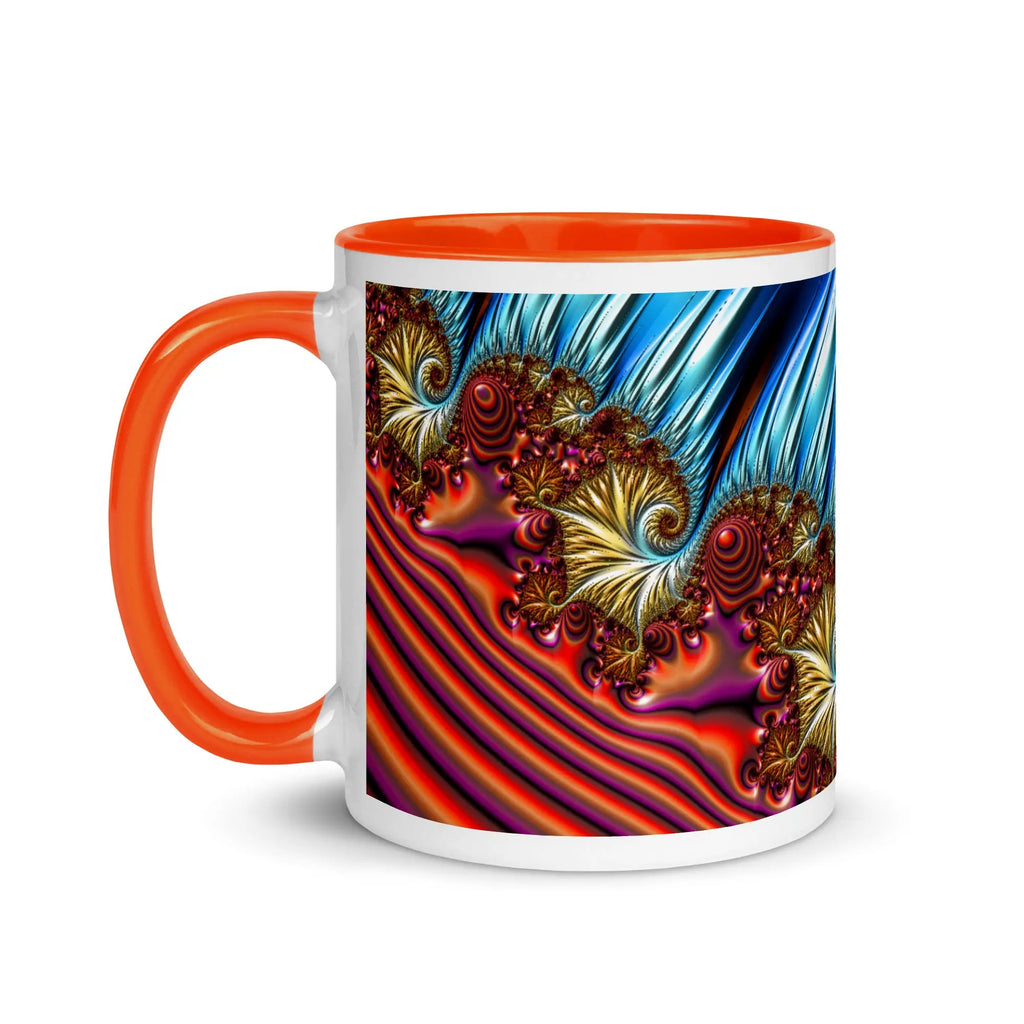 "Romance of the Sea and Sand" Mug with Color Inside ZKoriginal