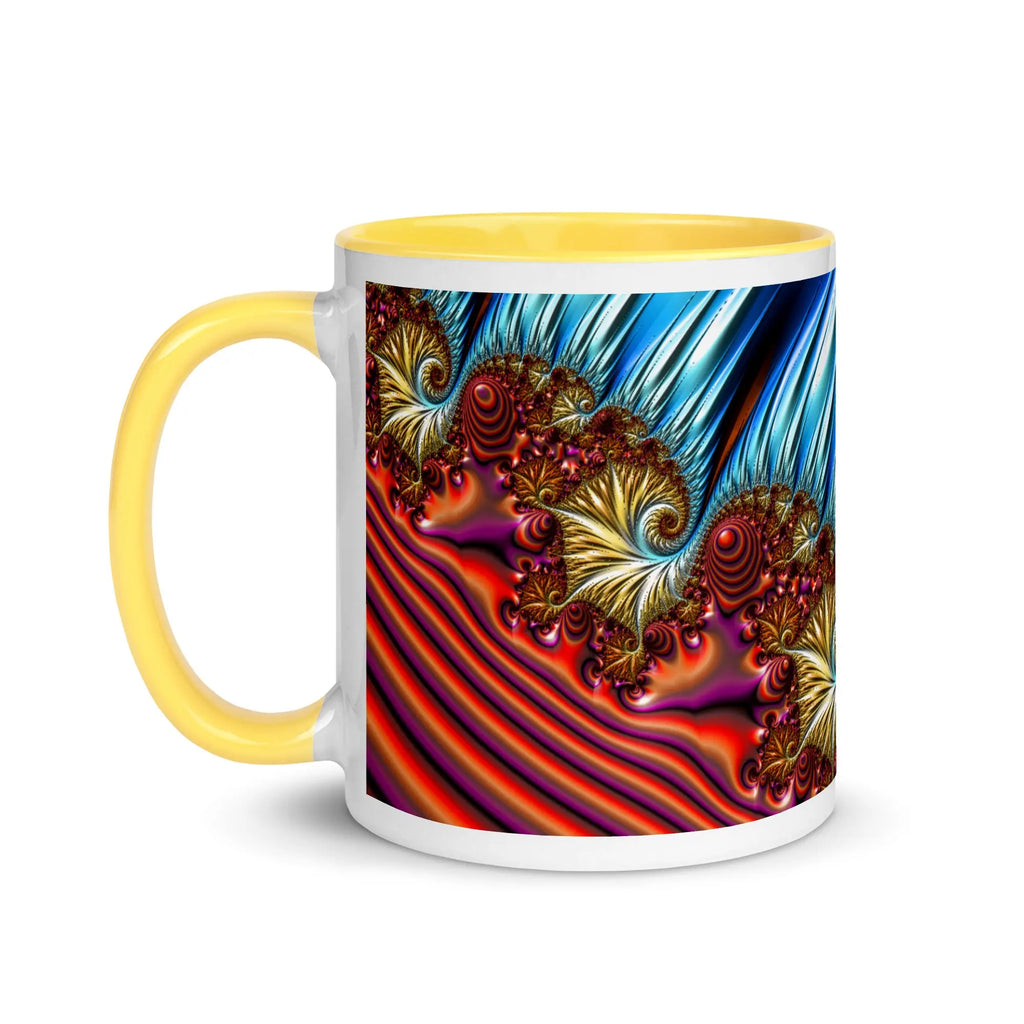 "Romance of the Sea and Sand" Mug with Color Inside ZKoriginal