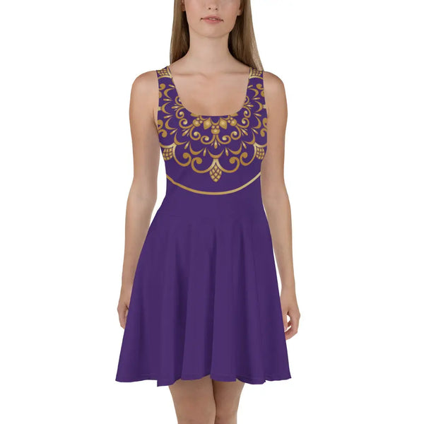 "Royal Purple" Collection - Skater Dress ZKoriginal