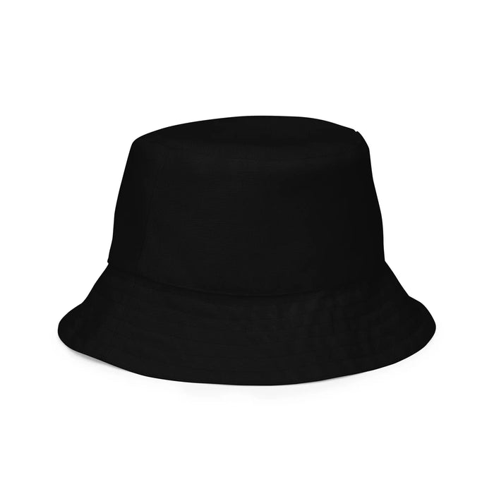 "Salutary Glow" Collection - Black Reversible Bucket Hat ZKoriginal