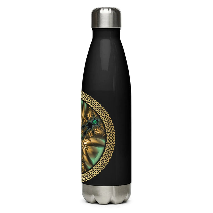 "Salutary Glow" Collection - Black Stainless Steel Water Bottle ZKoriginal