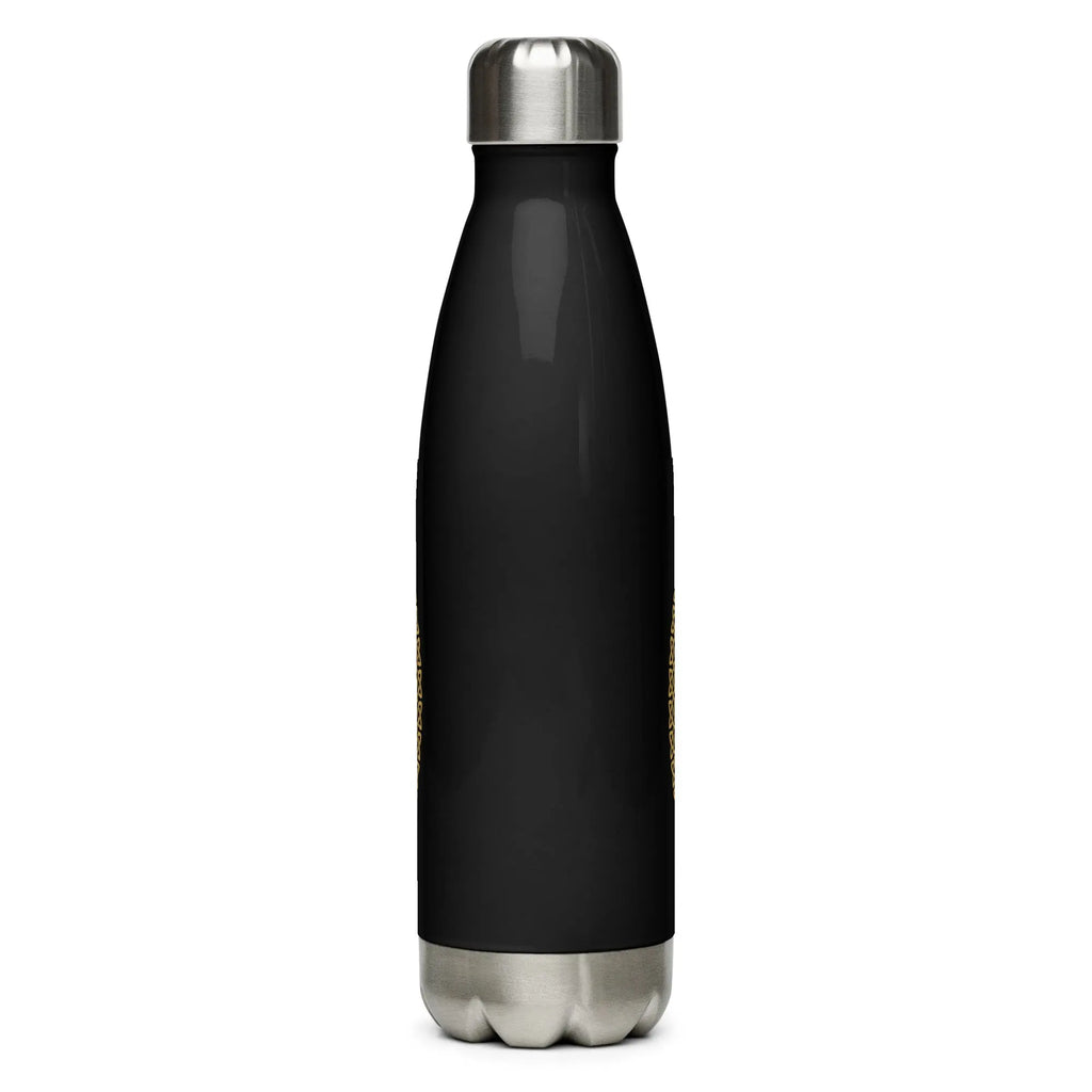 "Salutary Glow" Collection - Black Stainless Steel Water Bottle ZKoriginal