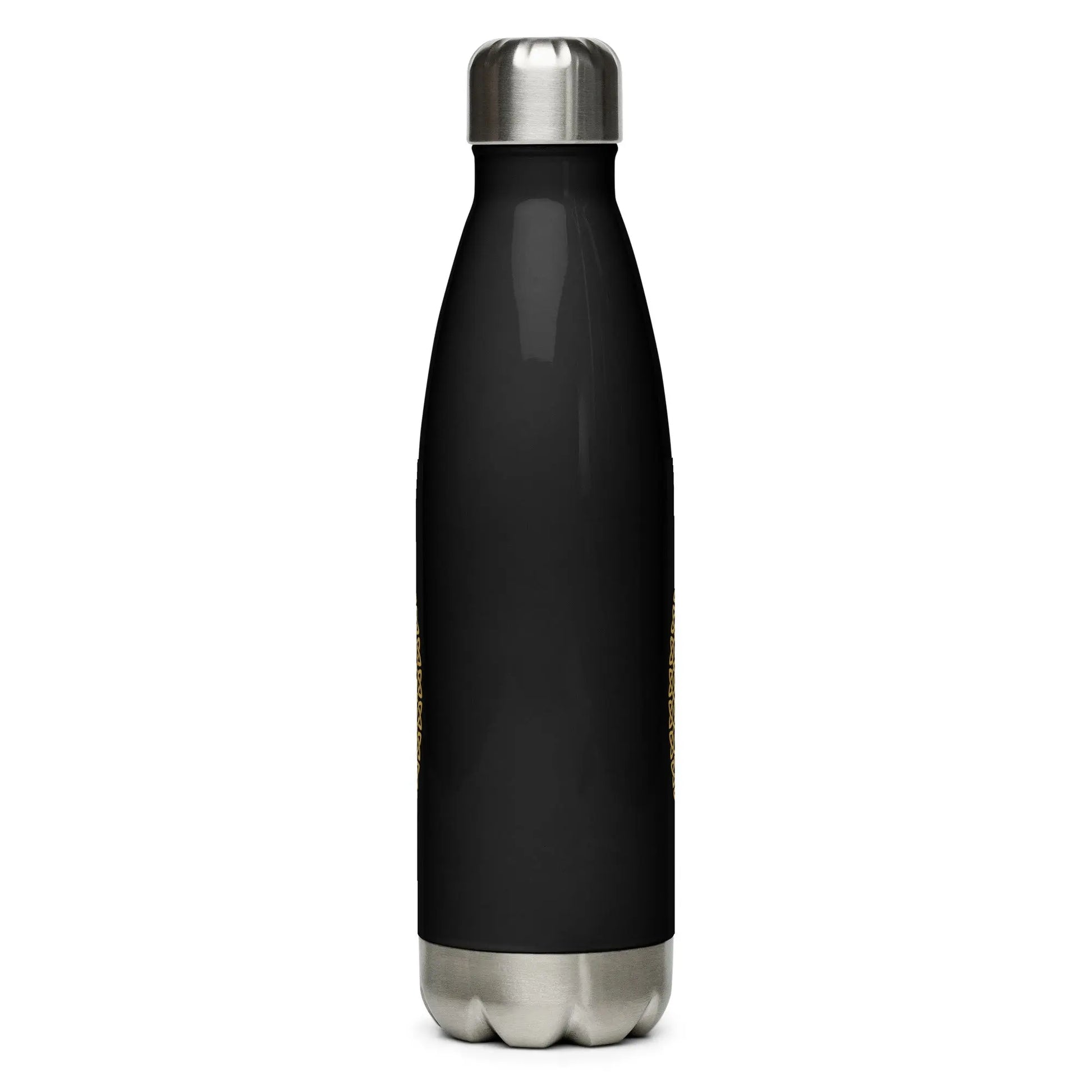 "Salutary Glow" Collection - Black Stainless Steel Water Bottle ZKoriginal