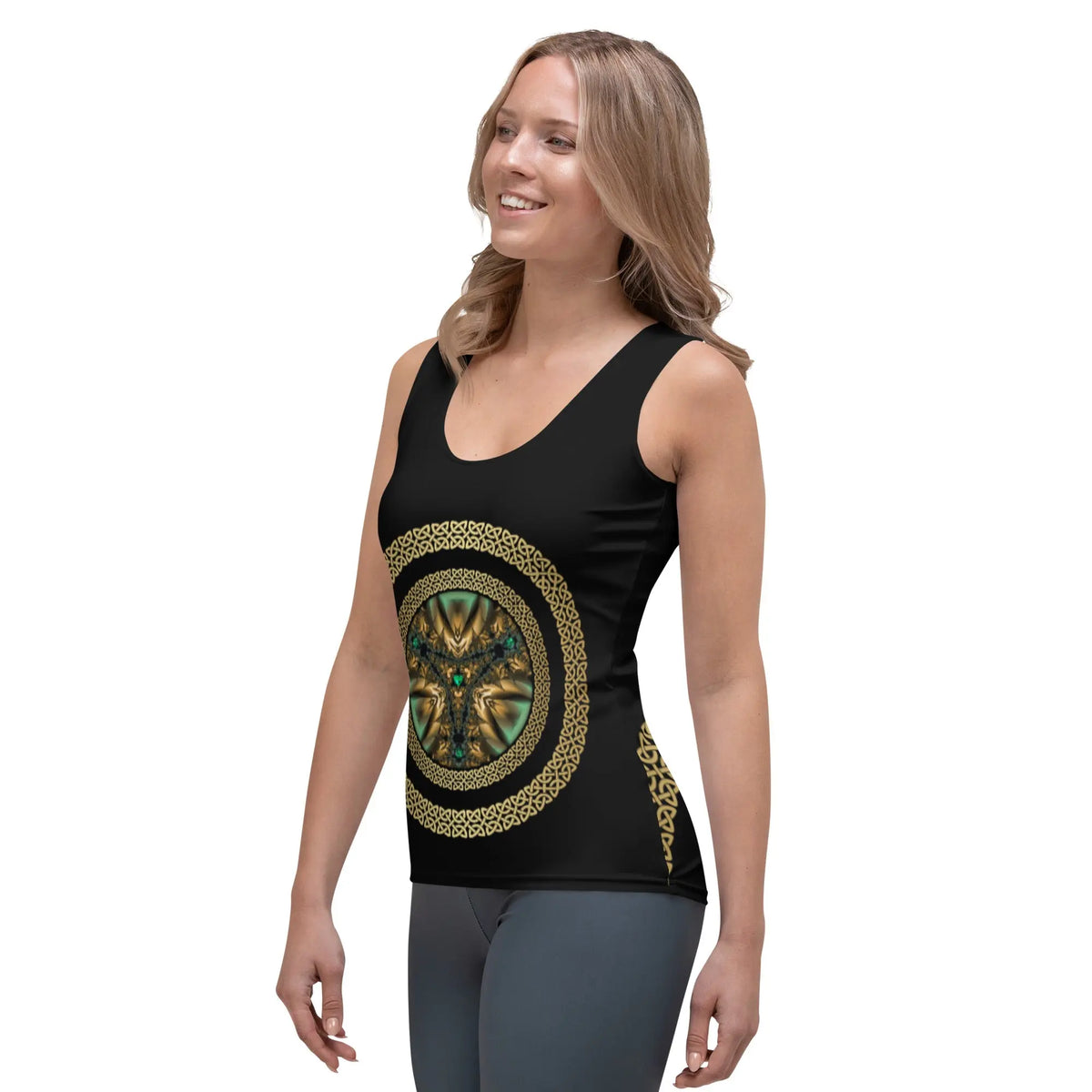 "Salutary Glow" Collection - Sublimation Cut & Sew Tank Top ZKoriginal