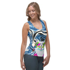 "Sonya My Beautiful Cat" Collection - Cat Lover Tank Top for Her ZKoriginal