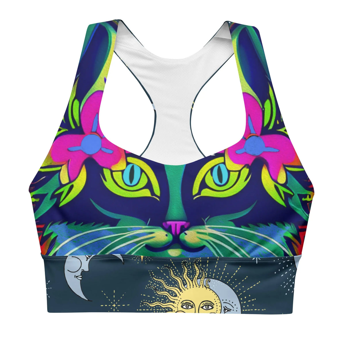 "Sonya My Beautiful Cat" Collection - Longline Sports Bra ZKoriginal