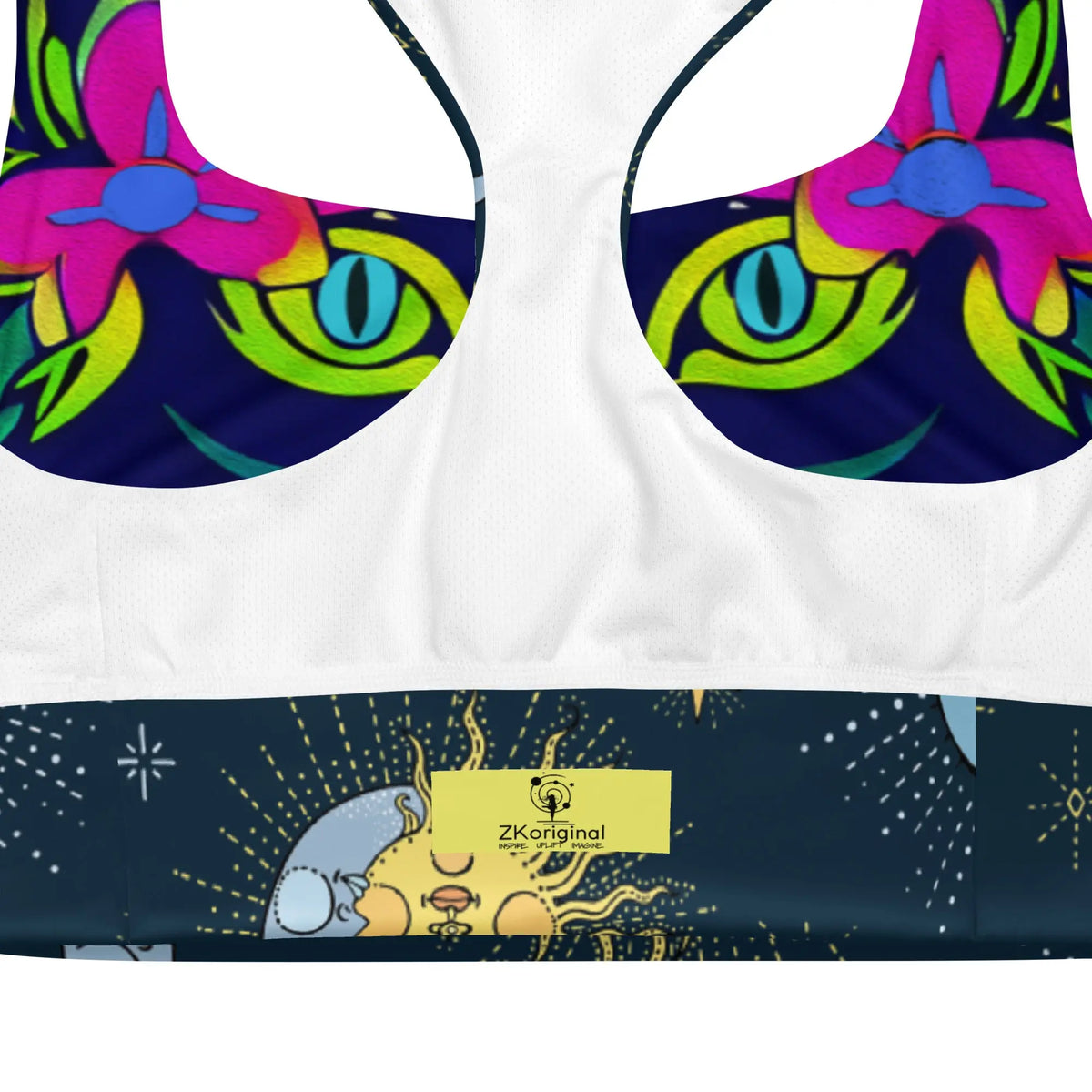 "Sonya My Beautiful Cat" Collection - Longline Sports Bra ZKoriginal