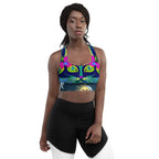 "Sonya My Beautiful Cat" Collection - Longline Sports Bra ZKoriginal