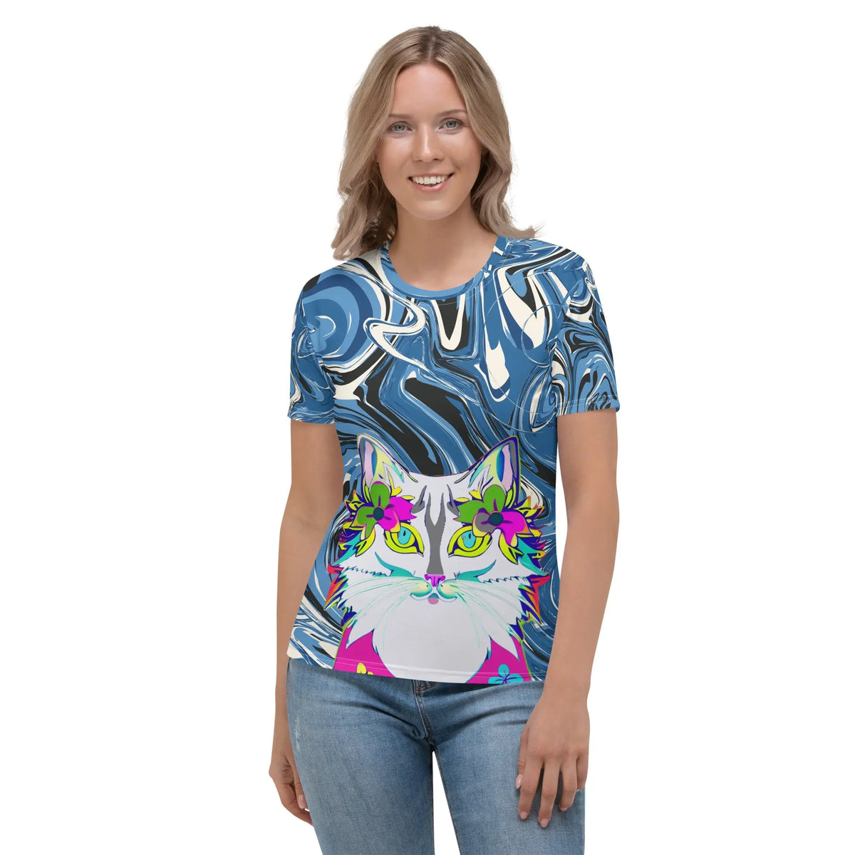 "Sonya My Beautiful Cat" Collection - Women's T-shirt Cat Lover Tee ZKoriginal