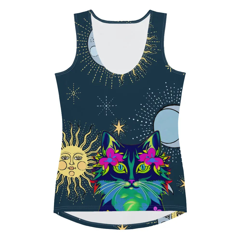 "Sonya My Beautiful Cat" Collection - Yoga Tank Top ZKoriginal
