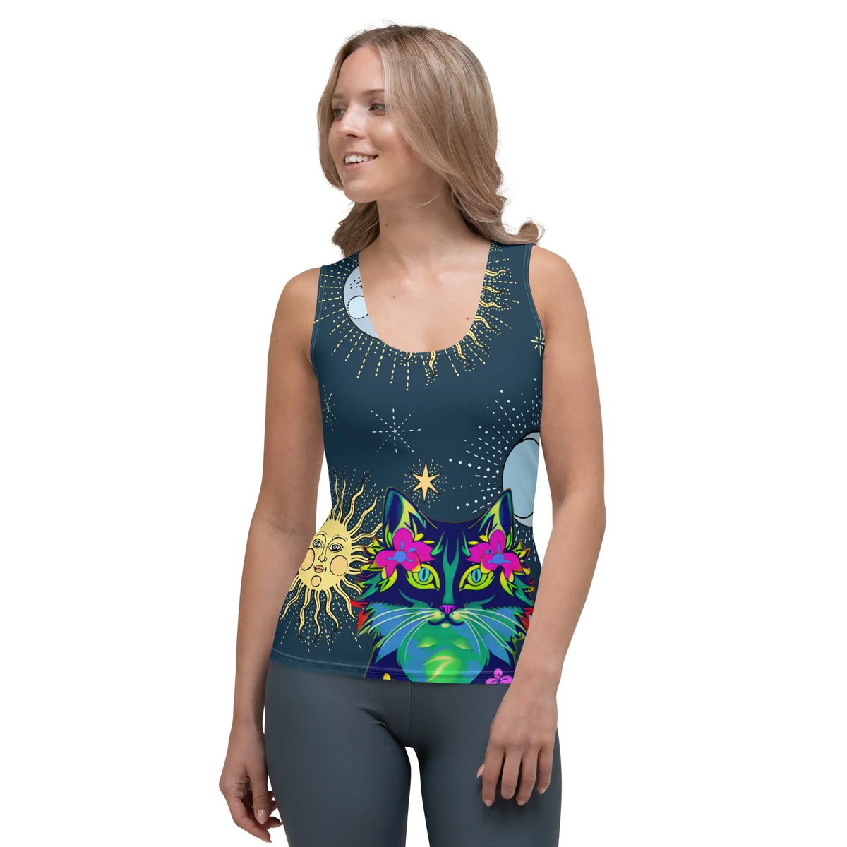 "Sonya My Beautiful Cat" Collection - Yoga Tank Top ZKoriginal