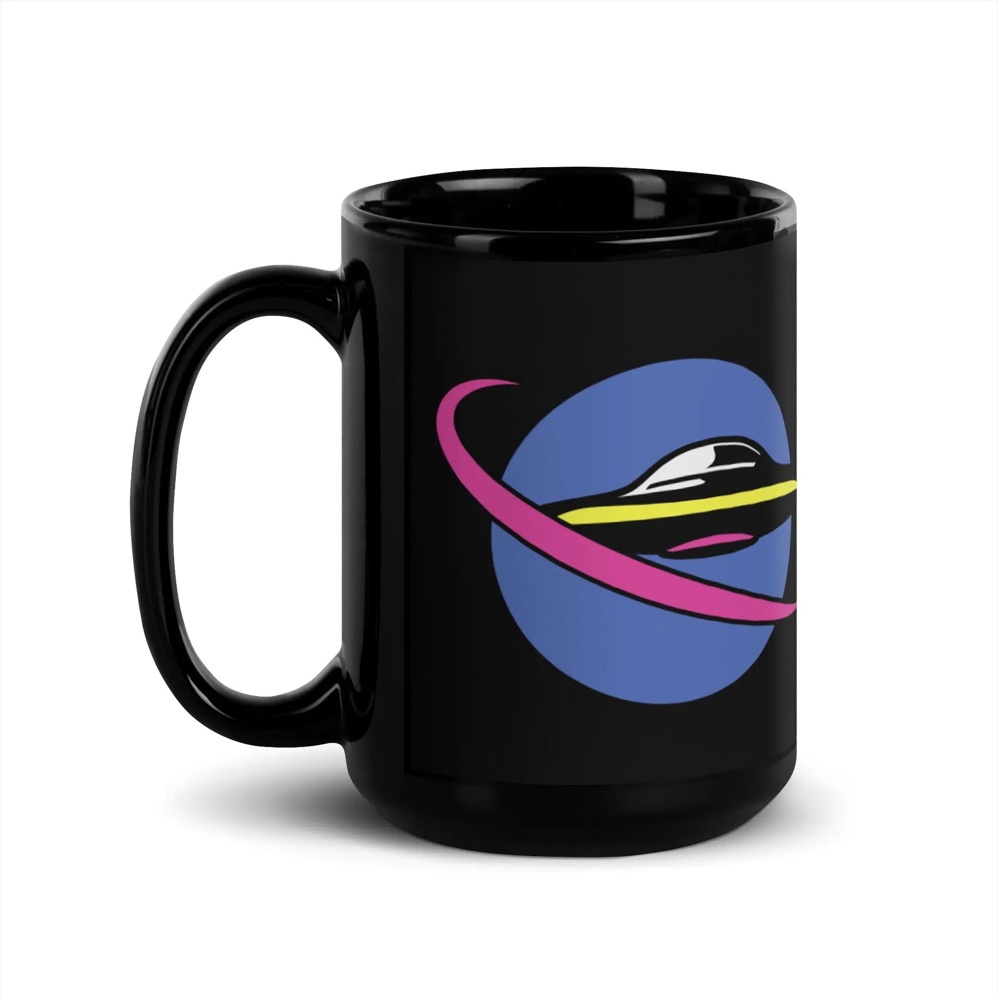 "Space Buds" Collection - Black Glossy Mug ZKoriginal