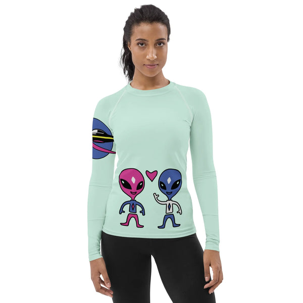 "Space Buds" Collection - Women's Rash Guard ZKoriginal