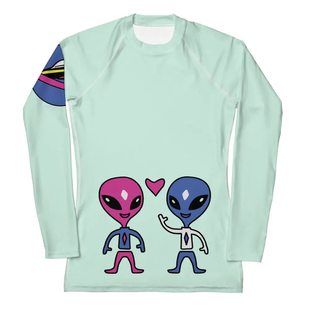 "Space Buds" Collection - Women's Rash Guard ZKoriginal