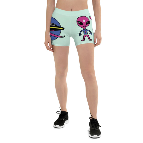 "Space Buds" Collection - Yoga Shorts ZKoriginal