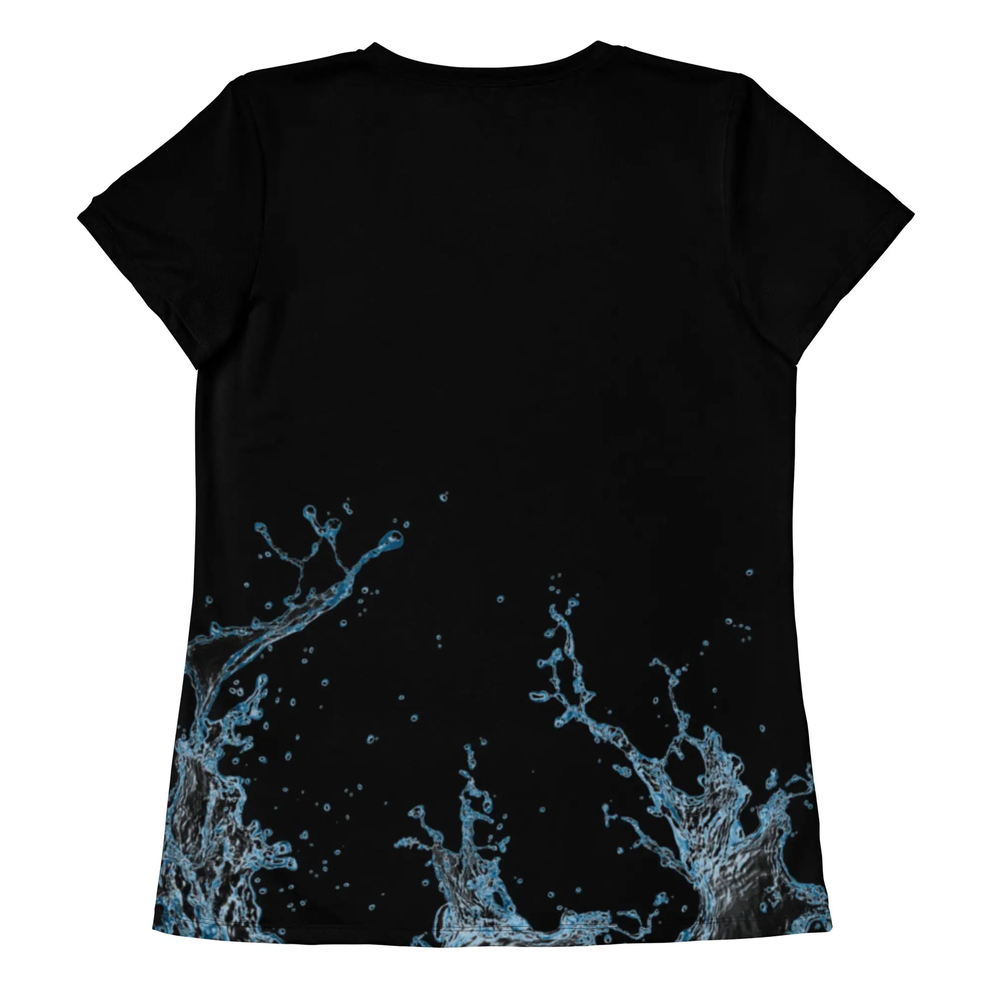 "Splash" Collection - All-Over Print Women's Athletic T-shirt ZKoriginal
